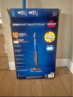 bissell spinwave steam mop