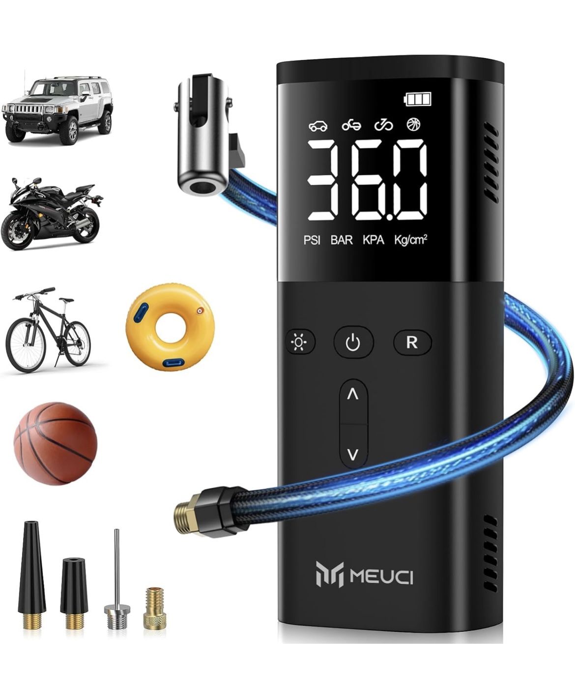 Brand New Tire Inflator Portable Air Compressor