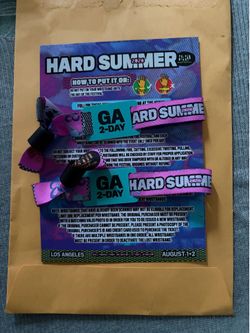 2 HARD SUMMER 2 DAY GA