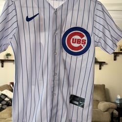 Youth Kids Cody Bellinger White Pinstripes Chicago Cubs Stitched Jerseys