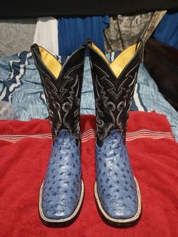 Ostrich Boots size 9.5