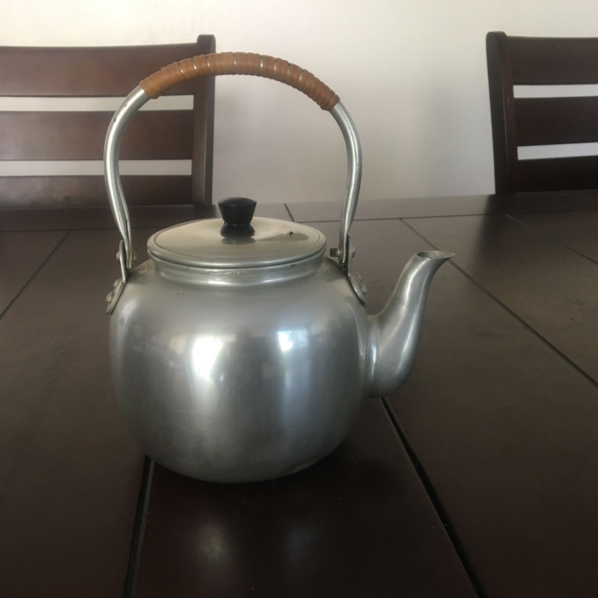 Vintage Aluminum Tea Kettle Made In Japan