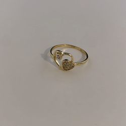 14k Double Heart