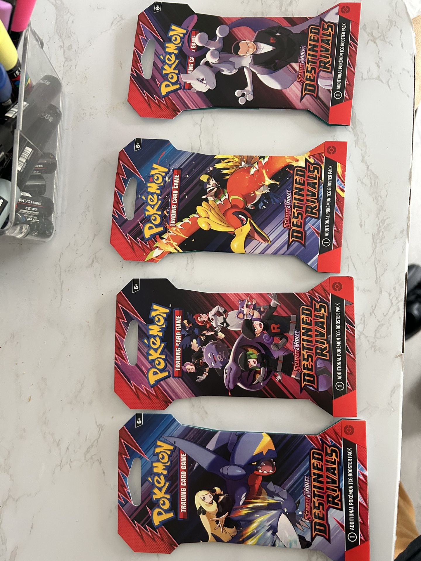 Destined Rivals 4 Pack Sleeve One Of Each