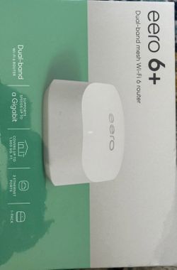 Eero 6 plus mesh wifi router