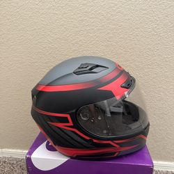 BELL Motorcycle Helmet - Black/Red
