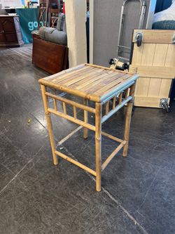 Bamboo Side Table
