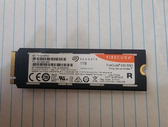 Seagate FireCuda 530 1TB NVMe PCIe Gen 4 M.2 w/heatsink