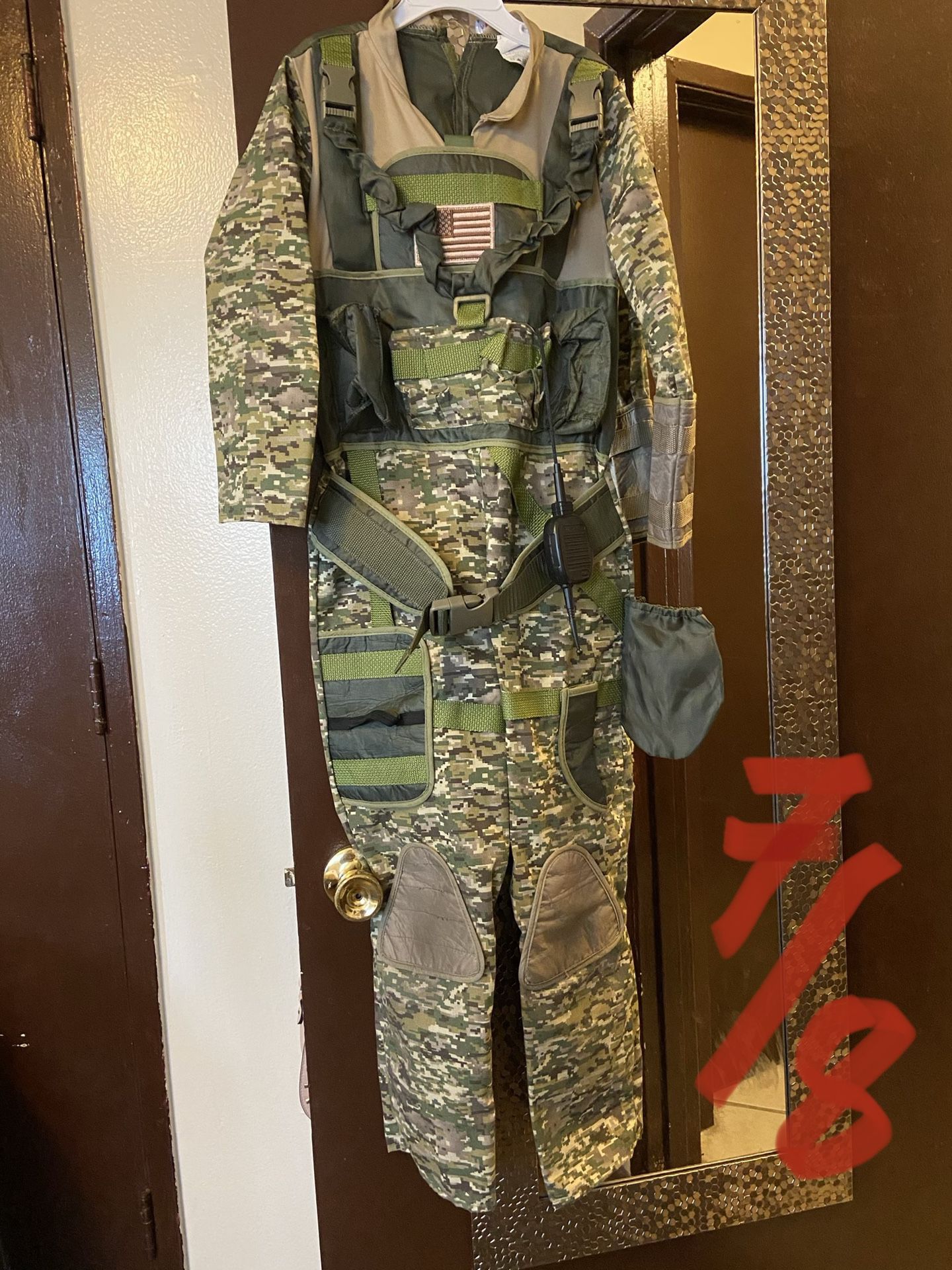 Military boy costume
