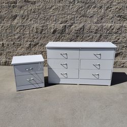 White Bedroom Dresser Set!