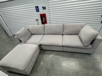 Grey cloud sectional sofa !!! Great condition