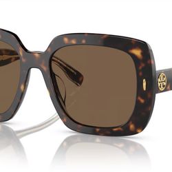 Brand New Tory Burch TY7193U Dark Tortoise Sunglasses