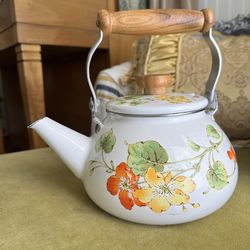 Tea Pot Cottage Core Vintage Antique 