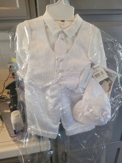 Infant Boys Batism Outfit
