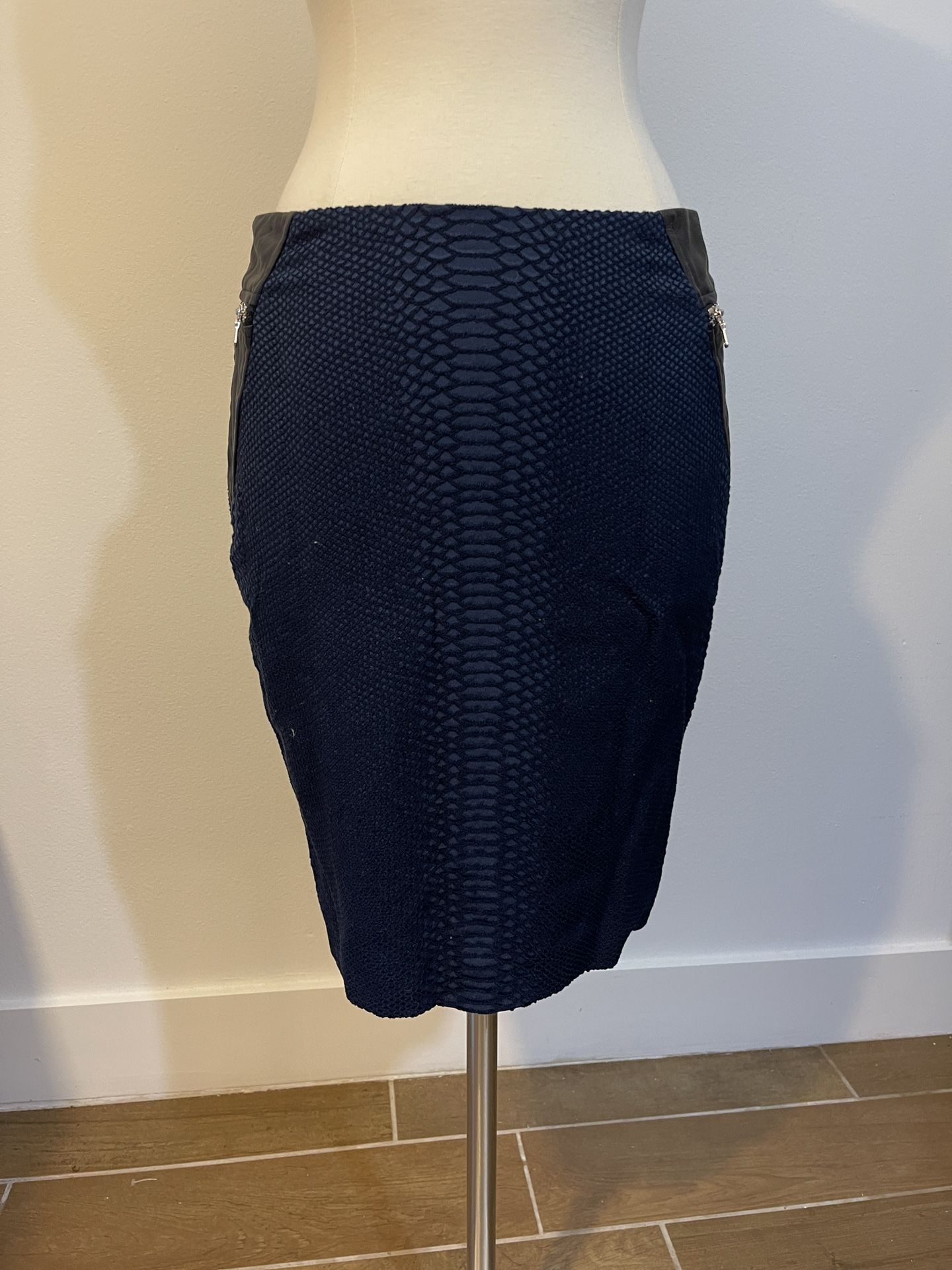 Yigal Azrouel Lambskin Mini Skirt 