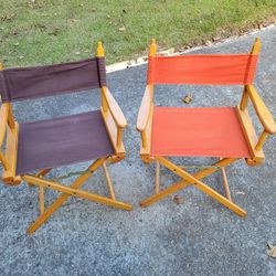 Two Director's Chairs