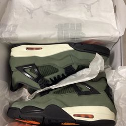 Size 13 - Undefeated x Air Jordan 4 Retro 2025 Green NEW Unworn In Box Men’s