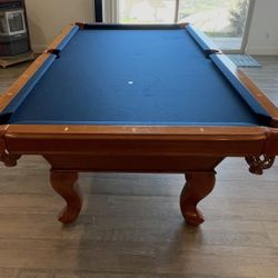 American Billiard Co 8’ Pool Table (Free Delivery & Pro Setup) New Felt Any Color + All Accessories