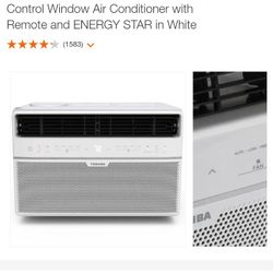 Toshiba Air Conditioner 8,000 BTU 