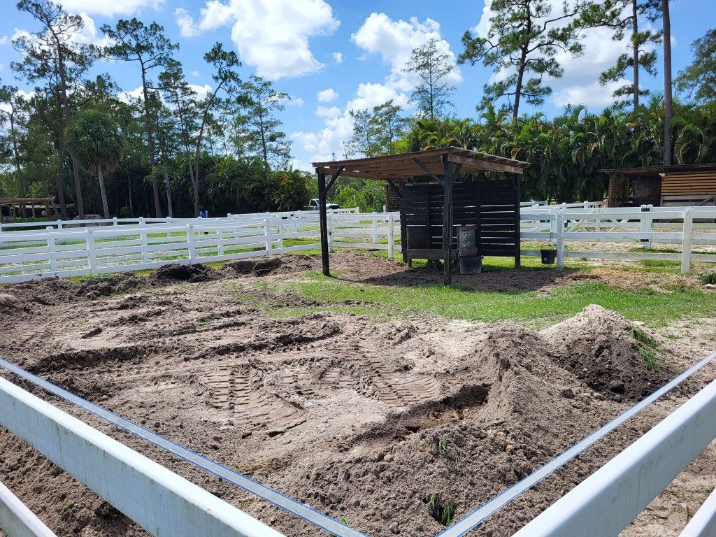 Barn Dirt Leveling 