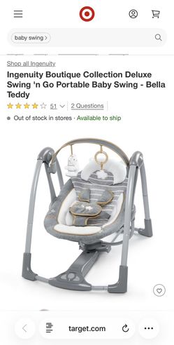 Portable Baby Swing