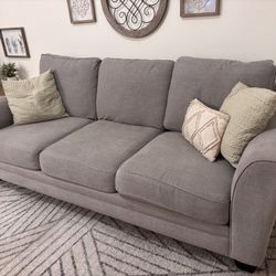 Living Spaces Couch & NULOOM Rug