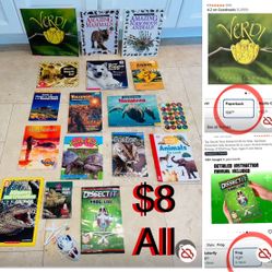 $8 For All Educational Book for children’s reading and learning about animals 16 total
