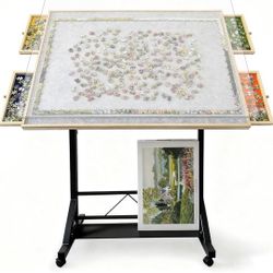 New Adjustable Puzzle Table