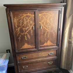 Bedroom Set Asian Motifs 