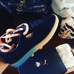 Pink dolphin Pumas