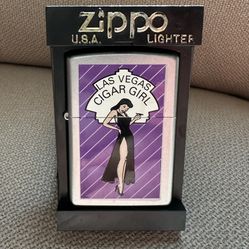 Zippo 205 Las Vegas Cigar Girl