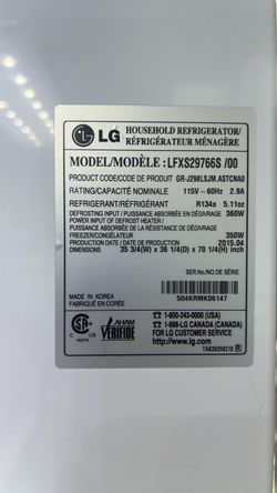 Ice maker for LG fridge.