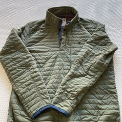 Large Relwen Men’s Windzip Popover Jacket