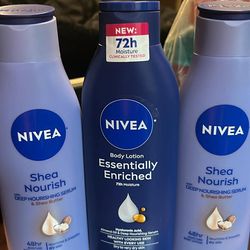 Cremas nívea $4 cada una