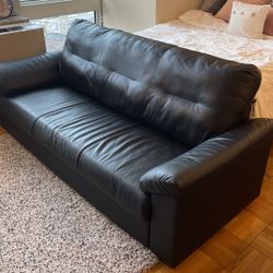 Leather Couch 
