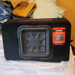 12" Kicker L7 Truck Enclosure. Brand New 