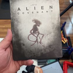 Alien Covenant Steelbook (DVD + Blu Ray)………. ….Excellent Condition!