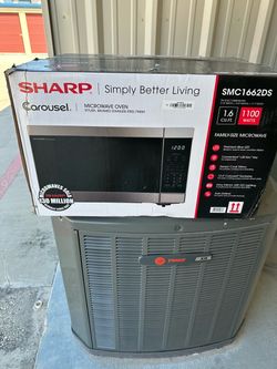 Sharp microwave 1.6 cu. Ft