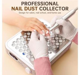 Nail powder collector