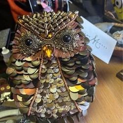 Mary M Frances -Hoot- Owl purse