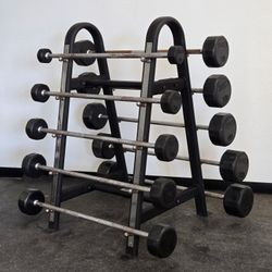 Troy Straight Bar Set (20–110 lbs)