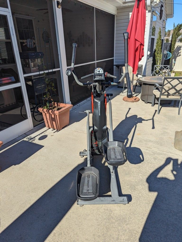 Bowflex Max Elliptical Machine & Mat