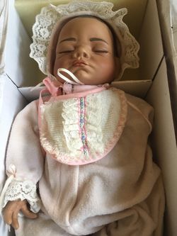 Ashton Grace Gallery Porcelain Twin Dolls