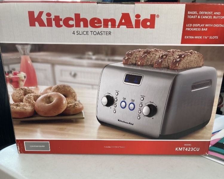 New KitchenAid 4 Slice Toaster