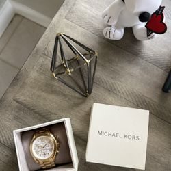 Michael Kors Gold Chronograph Watch