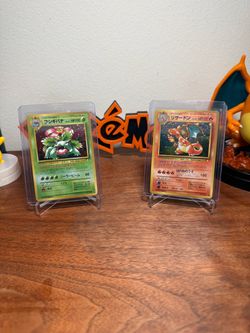 Japanese Pokemon Charizard and Venusaur Promo