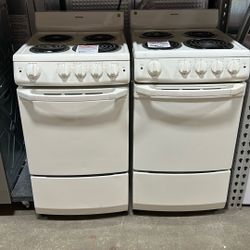 20” Electric Beige Stoves
