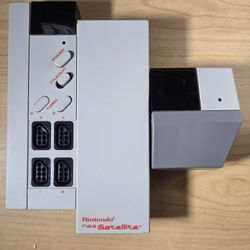 Nintendo NES Satellite 4 Player OEM Transmitter & Receiver