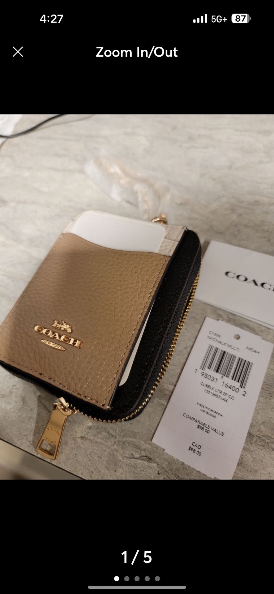 Cartera Coach