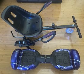 Spider-Man Hoverboard & Go Kart Seat